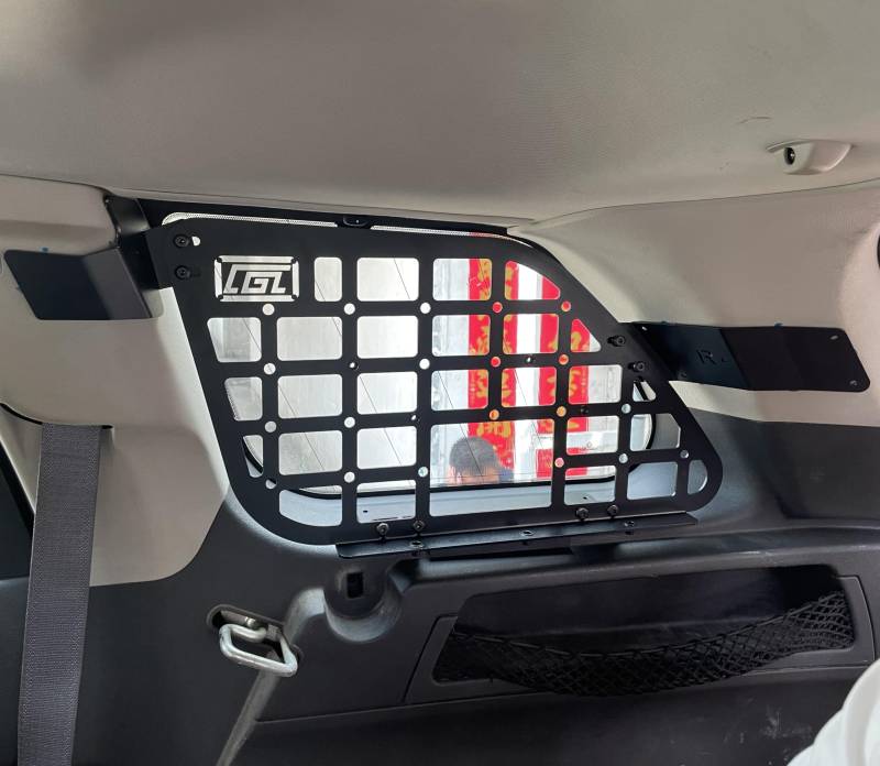 für Grand Cherokee WH 2005-2009 Gepäcknetz Stauraum Kofferraum Metall (Fenster Hinten) von HIGH FLYING