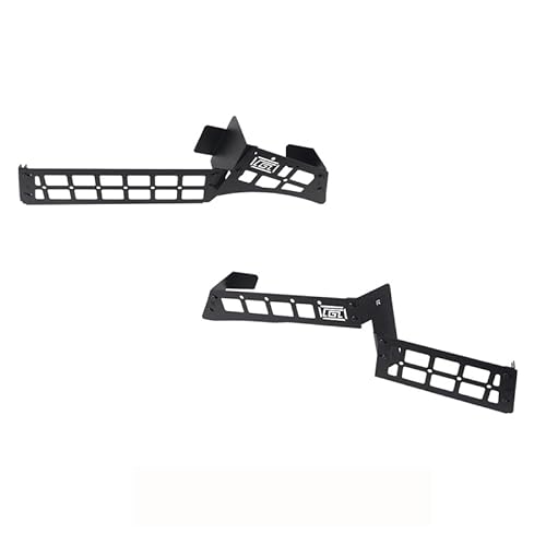 für X-Trail T31 2008-2013 Gepäcknetz Stauraum Kofferraum Robustes Verstellbares Molle-Regal, Aluminiumlegierung (2 Behälter) von HIGH FLYING