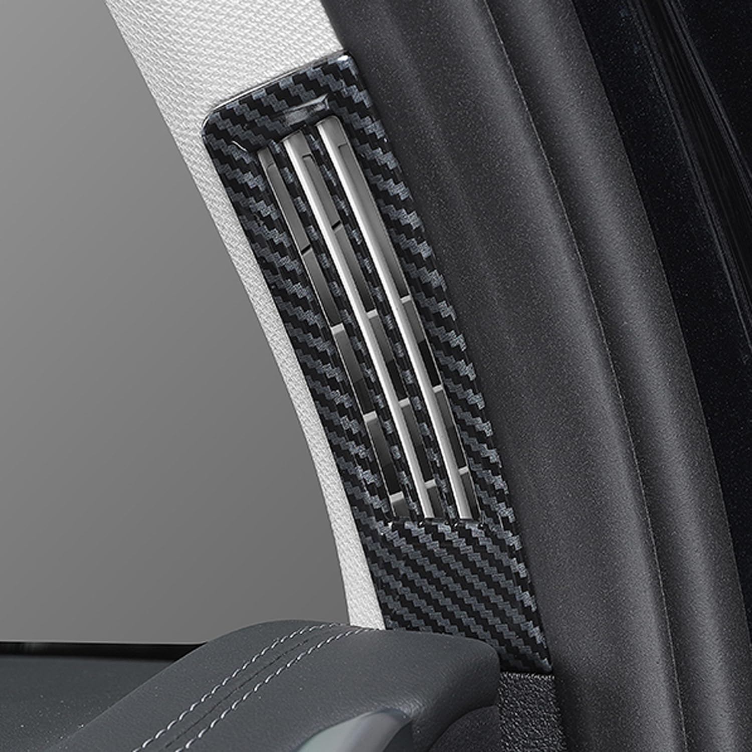 für X1 iX1 U11 2022-2025 Interieur Dekor ABS Kunststoff Kohlefaserfarbe (Belüftung Gitter, Typ1) von HIGH FLYING