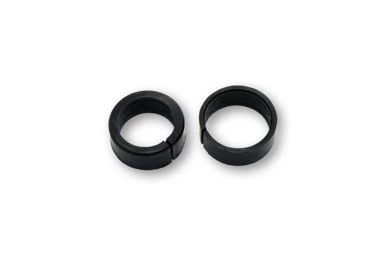HIGHSIDER Ersatz-Nylonring-Set für Motorradspiegel - Universelle Passform, Schwarz, Lenkerhalterung, Hochgradig anpassungsfähig und qualitativ hochwertig für Motorräder von HIGHSIDER