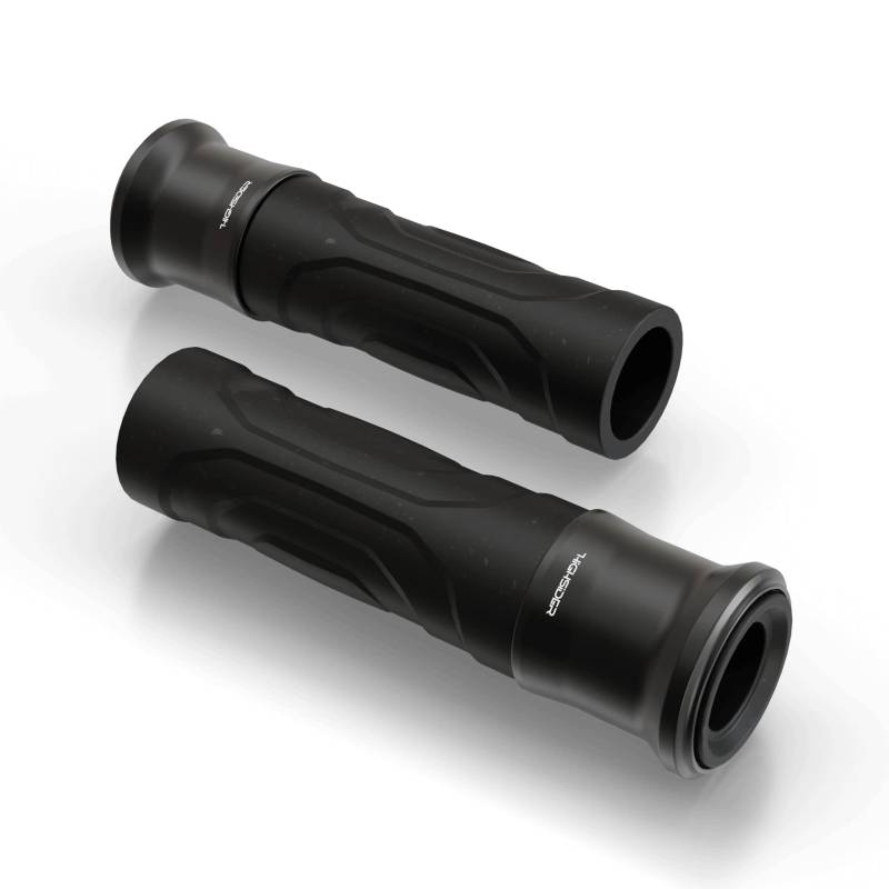 HIGHSIDER Esagano-RS Motorrad Lenkergriffgummi für 7/8 Zoll (Ø 22,2 mm) Lenker (2er-Pack) von HIGHSIDER