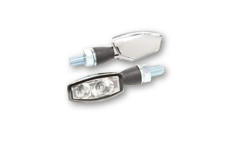 HIGHSIDER LED Rück-, Bremslicht, Blinker Einheit BLAZE verchromt von HIGHSIDER