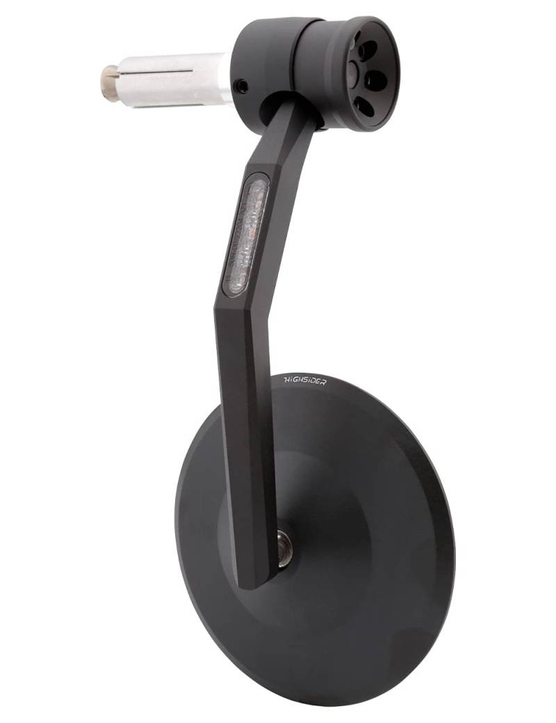 HIGHSIDER Montana Rim Motorrad Lenkerendenspiegel mit LED Blinker, E-geprüft (Stück) von HIGHSIDER