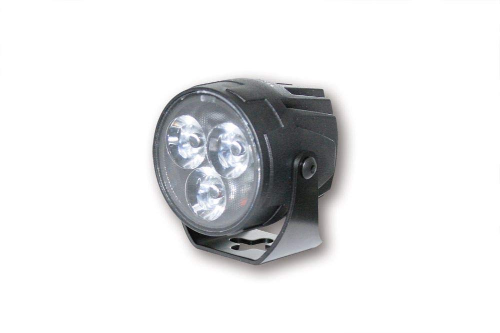 HIGHSIDER LED Fernscheinwerfer SATELLITE matt schwarz von HIGHSIDER