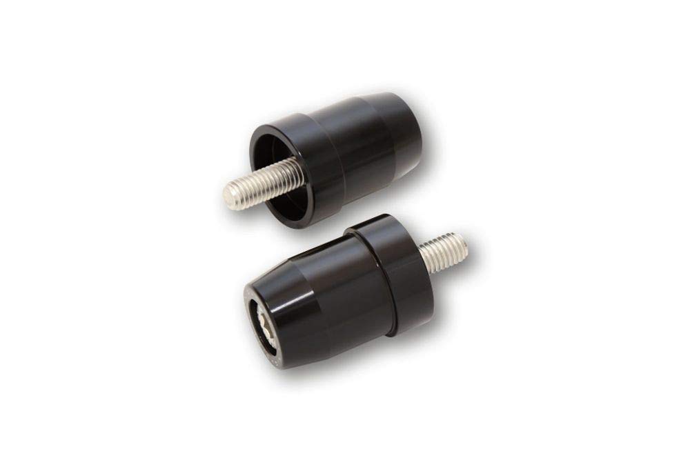 Highsider Lenkerenden für Originallenker - 1 Zoll - Schwarz - Aluminium Highsider Lenkerenden für Originallenker - 1 Zoll - Schwarz - Aluminium von HIGHSIDER