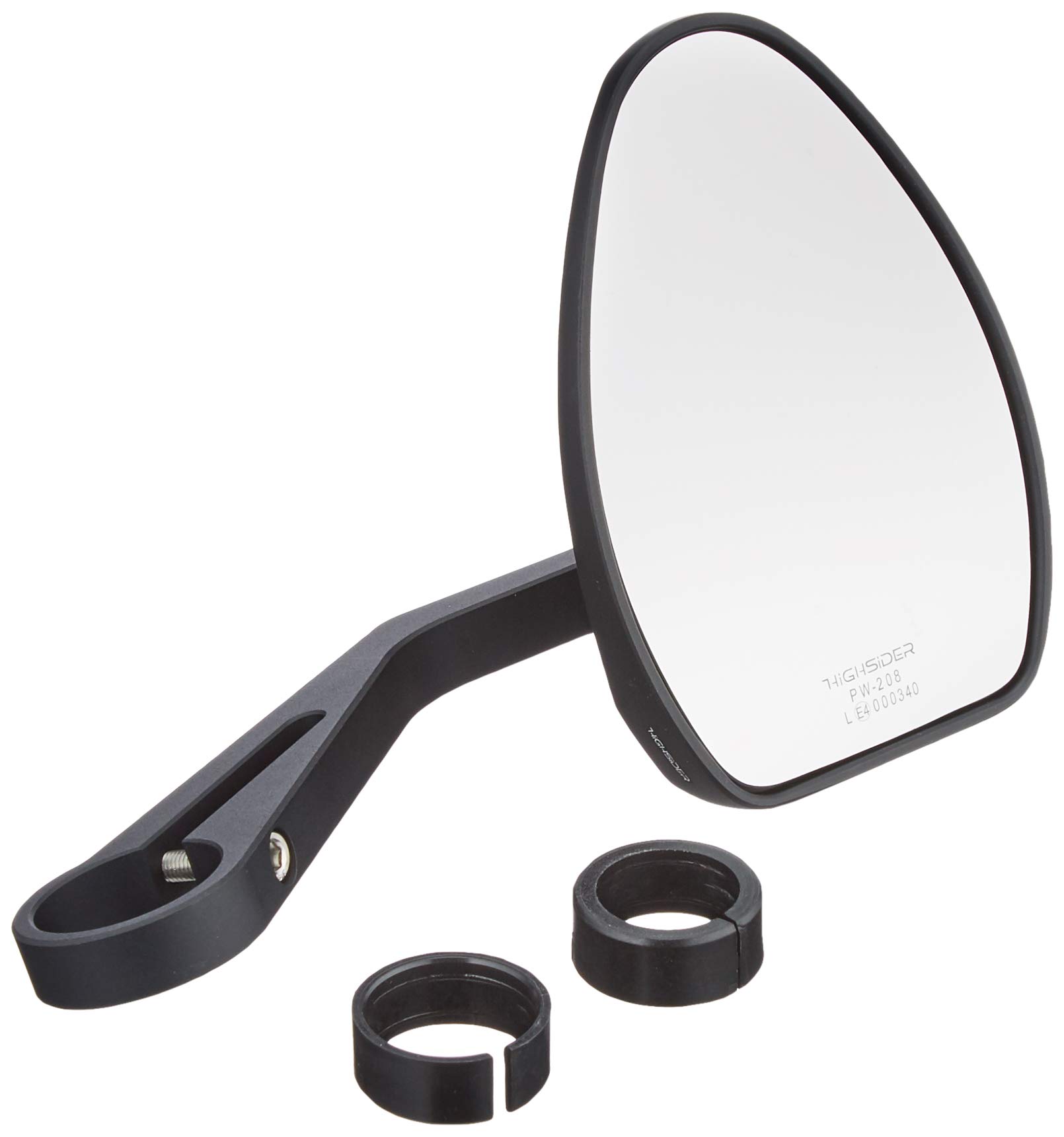 Highsider Motorradspiegel Lenkerendenspiegel für 22/25,4mm Ferrara 2 Alu schwarz Highsider Motorradspiegel Lenkerendenspiegel für 22/25,4mm Ferrara 2 Alu schwarz von HIGHSIDER