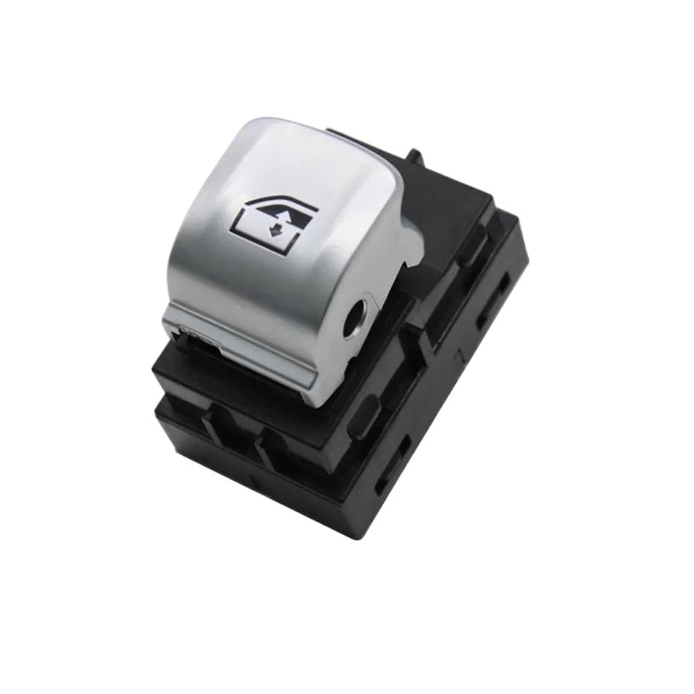 Electric Power Fensterheber Für 3 5 7 Für X5 Für X6 Für F30 F35 F25 F26 F10 F18 F01 F02 Schwarz Power Fensterheber Taste Elektrische Heber Control Schalter(Small Switch Silver) von HIIAW