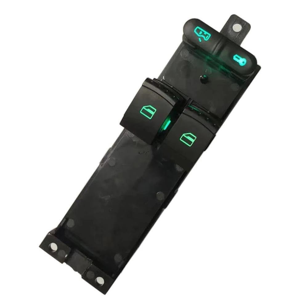 Electric Power Fensterheber Für Fabia Für Combi Für Stufenheck 6Y 2-türiger Elektrischer Fensterheberschalter 1J3959857A(Green) von HIIAW