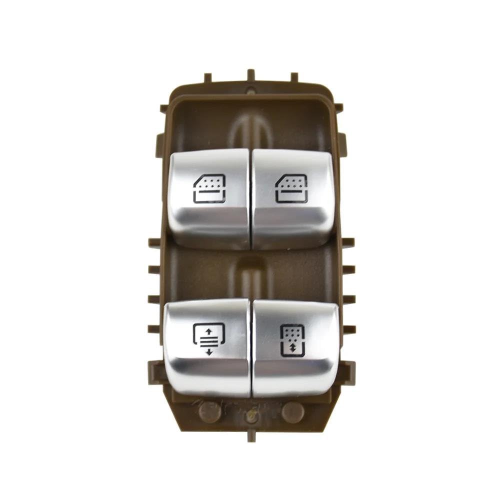 Electric Power Fensterheber Für S 450 550 560 600 63 65 A2229051505 Elektrische Fensterheber Schalter Steuertaste(Brown) von HIIAW