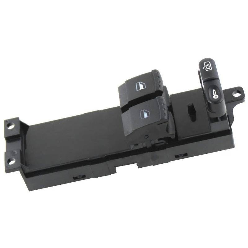Electric Power Fensterheber Für Seat Für Leon Für Toledo Elektrische Fensterheber Control Schalter Regler Heber Taste 1J3959857(With chrome) von HIIAW
