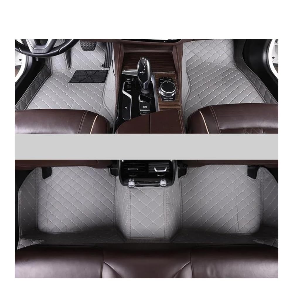 Fußmatten mit Auto Benutzerdefinierte Auto-Fußmatten Für G25 Für Limousine Auto Allwetter Wasserdichte Auto-Fußmatten Auto-Zubehör(Gray) von HIIAW