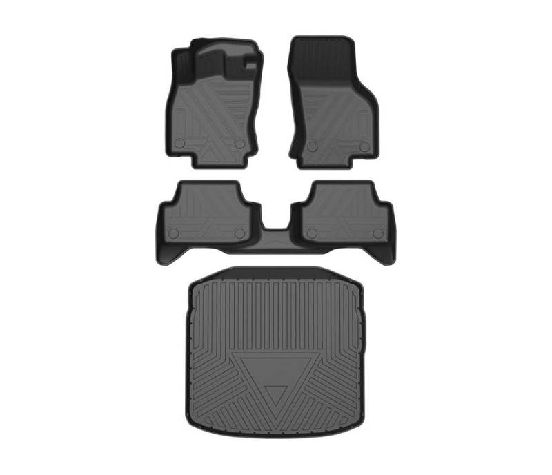Fußmatten mit Auto Für A3 8V 2013-2019 Für Limousine Auto Fußmatten Allwetter TPE Fußmatten Pad Wasserdichte Tablett Matte Innen Zubehör von HIIAW