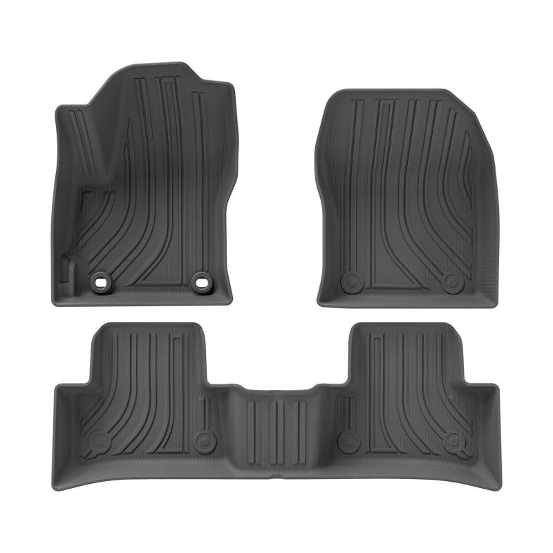 Fußmatten mit Auto Für Camry 2023 2024 TPE LHD Auto Fußmatten Liner Trunk Pad Allwetter Wasserdicht Schwarz Links Ruder von HIIAW
