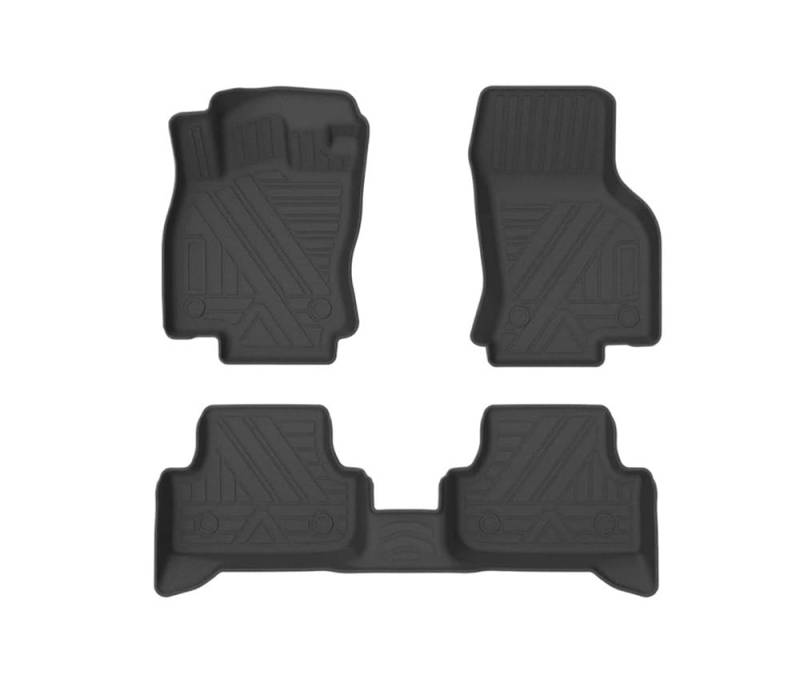 Fußmatten mit Auto Für Glof Für MK6 2008-2011 Auto Auto Fußmatten Allwetter TPE Fußmatten Pad Wasserdichte Tablett Matte Zubehör von HIIAW