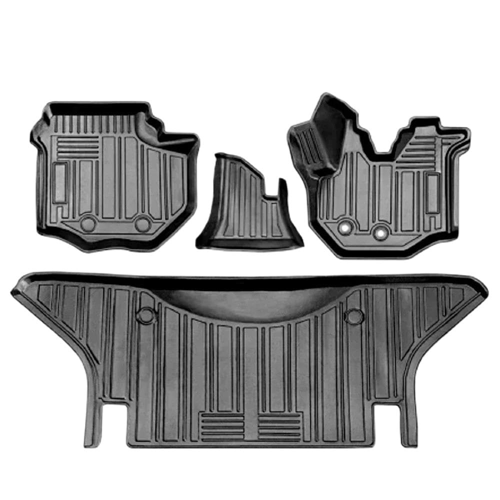 Fußmatten mit Auto Für HIACE Für H200 2011-2017 B Auto Auto Fußmatten Allwetter TPE Fußmatten Geruchlose Pad Wasserdicht Tablett Matte Innen Fußmatten mit Auto Für HIACE Für H200 2011-2017 B Auto Auto Fußmatten Allwetter TPE Fußmatten Geruchlose Pad Wasserdicht Tablett Matte Innen von HIIAW