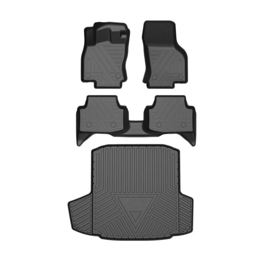 Fußmatten mit Auto Für Octavia 5E Für Limousine 2012-2019 Auto-Fußmatten Allwetter-TPE-Fußmatten Cargo-Liner Wasserdicht Pad Kofferraumwanne Zubehör Fußmatten mit Auto Für Octavia 5E Für Limousine 2012-2019 Auto-Fußmatten Allwetter-TPE-Fußmatten Cargo-Liner Wasserdicht Pad Kofferraumwanne Zubehör von HIIAW