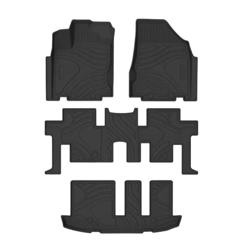 Fußmatten mit Auto Für PATHFINDER 2013-2020 Auto Auto Fußmatten Allwetter TPE Fußmatten Geruchlose Pad Tablett Matte Innen Zubehör von HIIAW