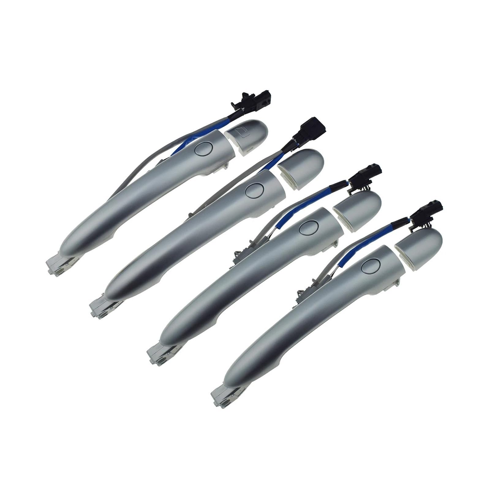 Vorderer Linker Außengriff 4 Stück Für Koleos I 2.0 2008–2024 Silberner Außentürgriff Mit Knopf Vorderer Linker Außengriff 4 Stück Für Koleos I 2.0 2008–2024 Silberner Außentürgriff Mit Knopf von HIIAW