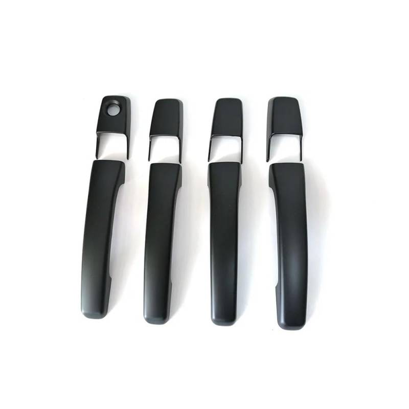 Vorderer Linker Außengriff 4pc Schwarz Matt Türgriff Abdeckung Für Pajero Für V93 Für V97 2007-2020 Außen Modifikation Teile von HIIAW