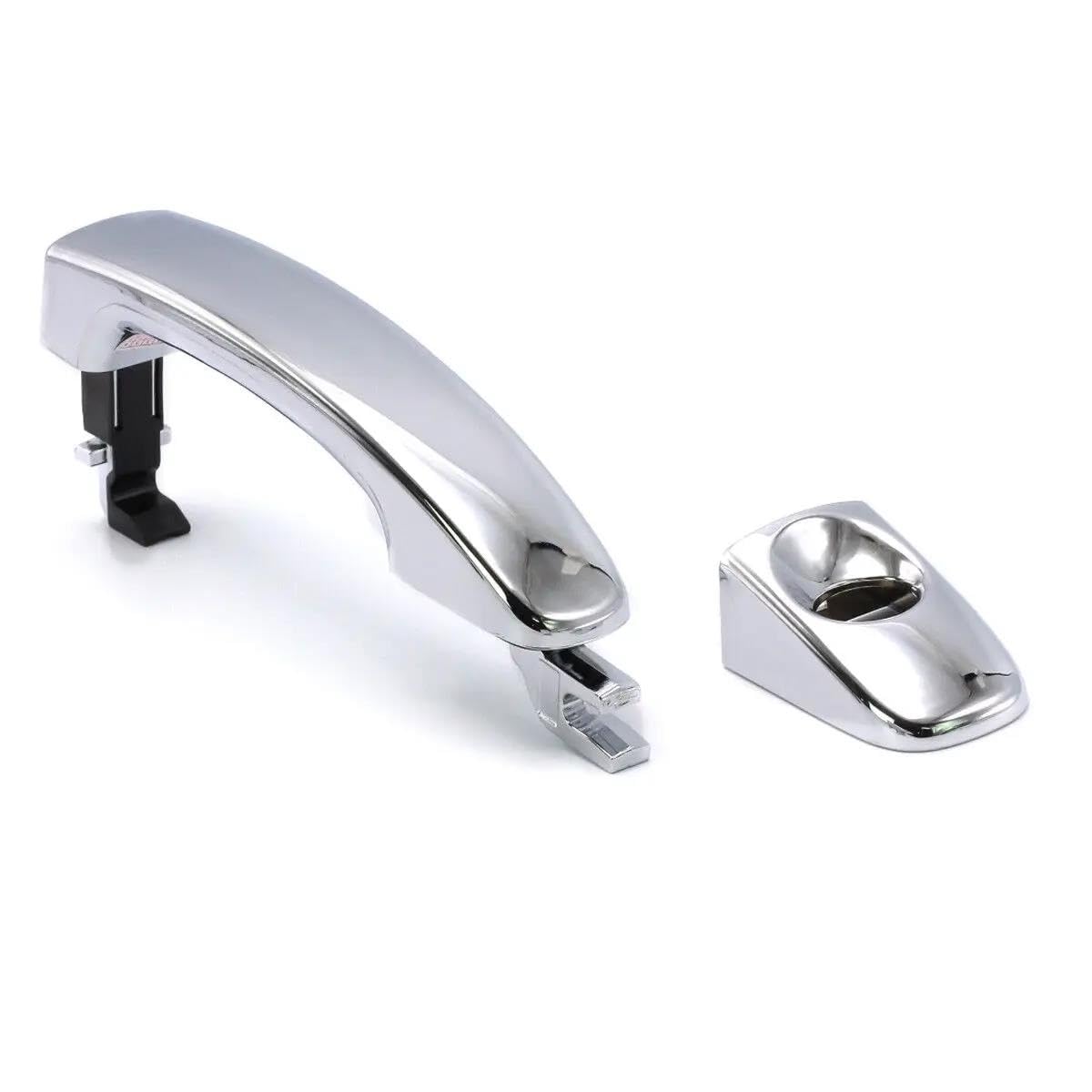 Vorderer Linker Außengriff Äußerer Außentürgriff Chrom Mit Kappe Für BT50 2012–2020 Auto-Außentürgriffabdeckungen(Handle with Key Hole) von HIIAW