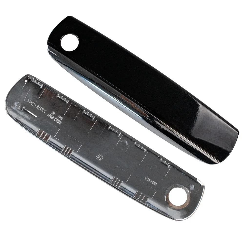 Vorderer Linker Außengriff Auto Außentür Griff Shell Türgriff Dekorative Platte Äußere Abdeckung Für A6 Für C6 2005-2011 4F0837205B(1 Pcs Front Left) von HIIAW