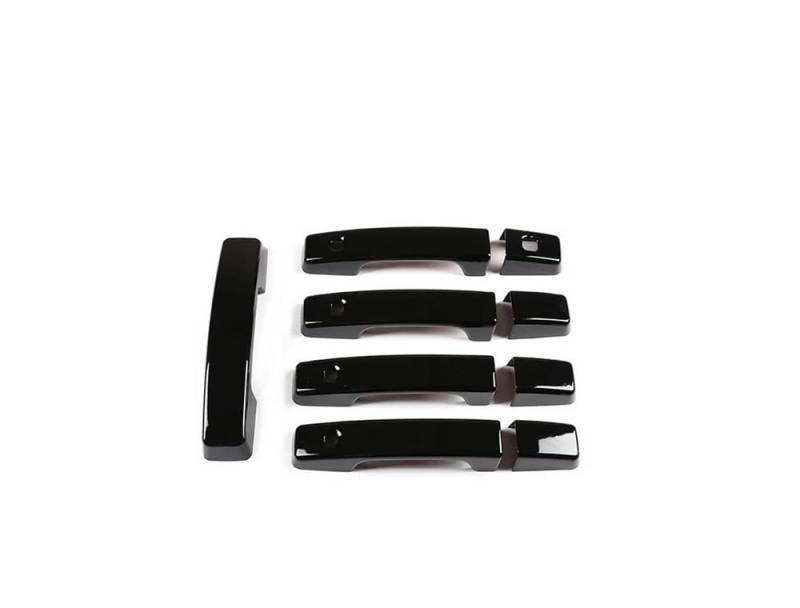 Vorderer Linker Außengriff Autotürgriff-Außentürgriffabdeckung Für Defender 110 2020–2022 Außengriff-Schutzhülle 9-teiliges Set(Bright Black) von HIIAW