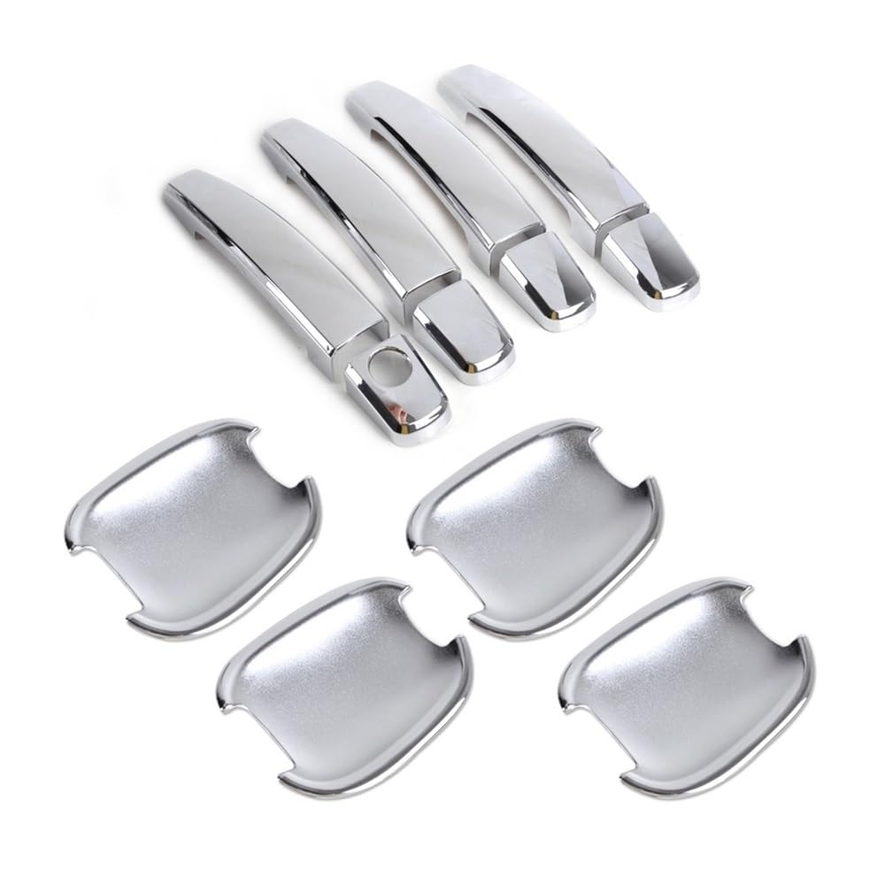 Vorderer Linker Außengriff Chrom ABS Außentürgriff Cup Bowl Abdeckung Zierschutz Für Antara Auto Außentürgriffabdeckung(Door Handle Bowl) von HIIAW