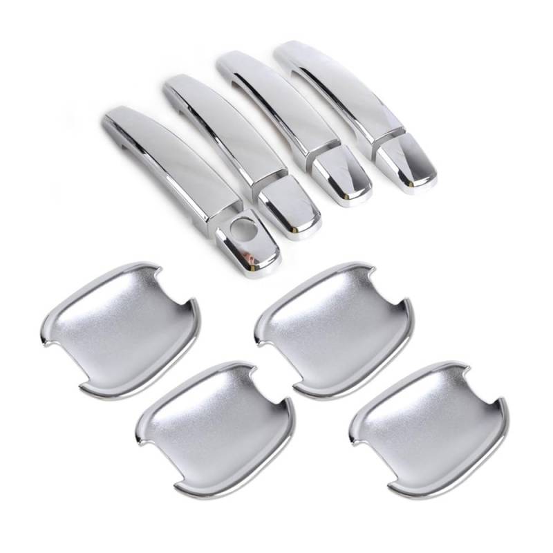 Vorderer Linker Außengriff Chrom ABS Außentürgriff Cup Bowl Abdeckung Zierschutz Für Antara Auto Außentürgriffabdeckung(Door Handle Bowl) von HIIAW