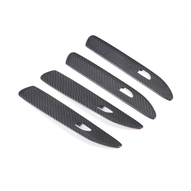 Vorderer Linker Außengriff Dry Carbon Fiber Auto Außentürgriff Mit Sensor DecorativeCover Trim Für Taycan 2019-2023 von HIIAW
