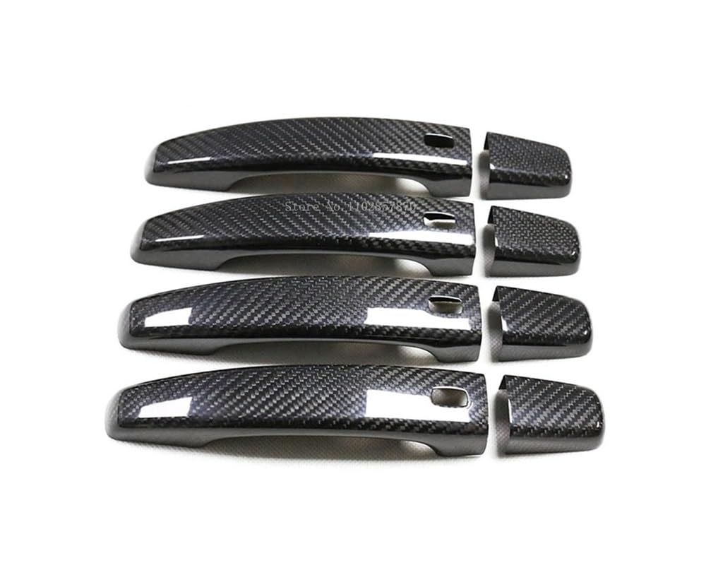 Vorderer Linker Außengriff Für Encore Für Regal 2010-2017 Auto Zubehör Carbon Türgriff Abdeckung Rahmen Aufkleber Außen Trim Bodykit(Styles1) von HIIAW