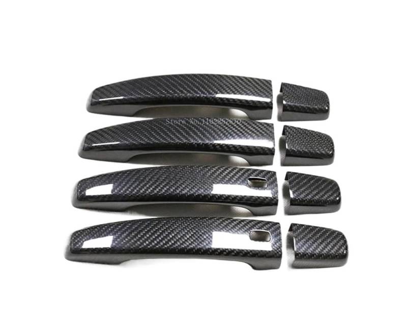 Vorderer Linker Außengriff Für Encore Für Regal 2010-2017 Auto Zubehör Carbon Türgriff Abdeckung Rahmen Aufkleber Außen Trim Bodykit(Styles3) von HIIAW