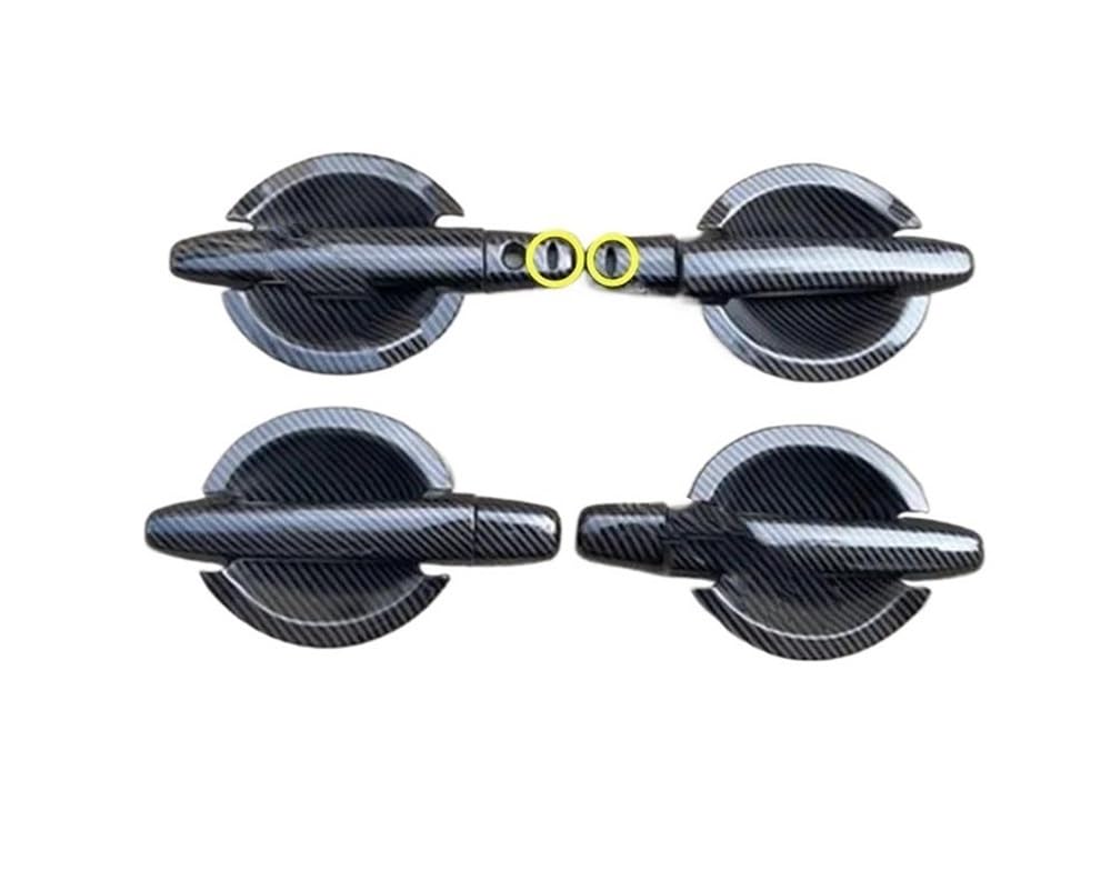 Vorderer Linker Außengriff Für Lancer Für EX Für Evo 2009-2017 ABS Türgriff Abdeckung Außentürgriffe Türgriff Bowl Trim Tank Kappe(Styles1) von HIIAW