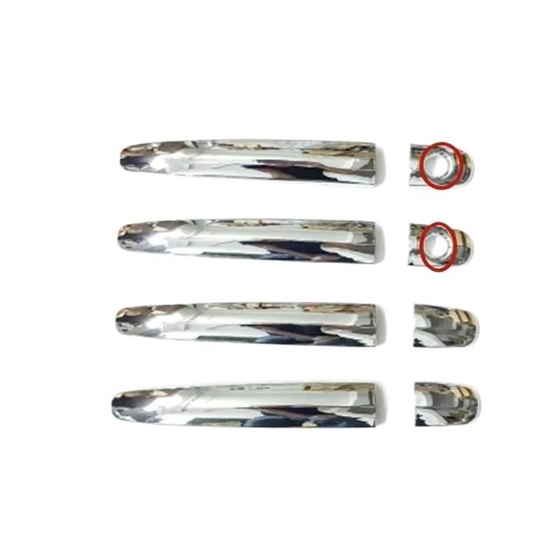 Vorderer Linker Außengriff Für Optra Für Lacetti 2005-2016 Auto Styling Chrome Außentürgriff Abdeckung Türgriff Bowl Trim(Styles1) von HIIAW