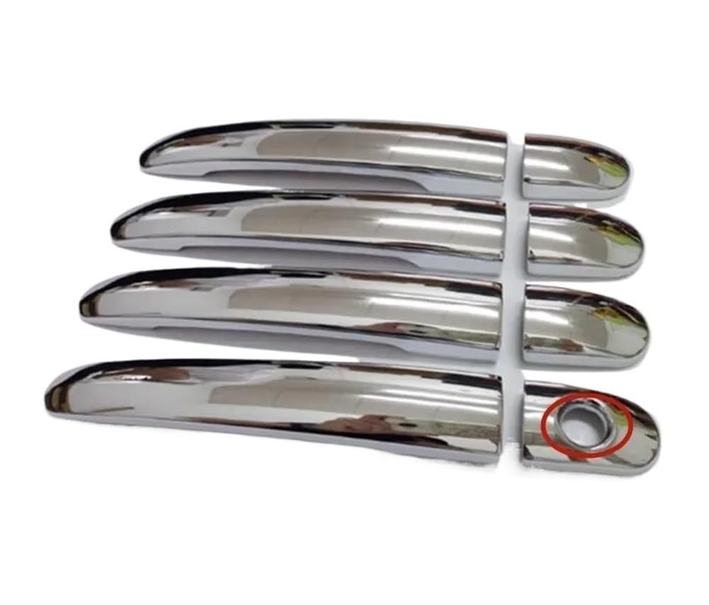 Vorderer Linker Außengriff Für Optra Für Lacetti 2005-2016 Auto Styling Chrome Außentürgriff Abdeckung Türgriff Bowl Trim(Styles3) von HIIAW