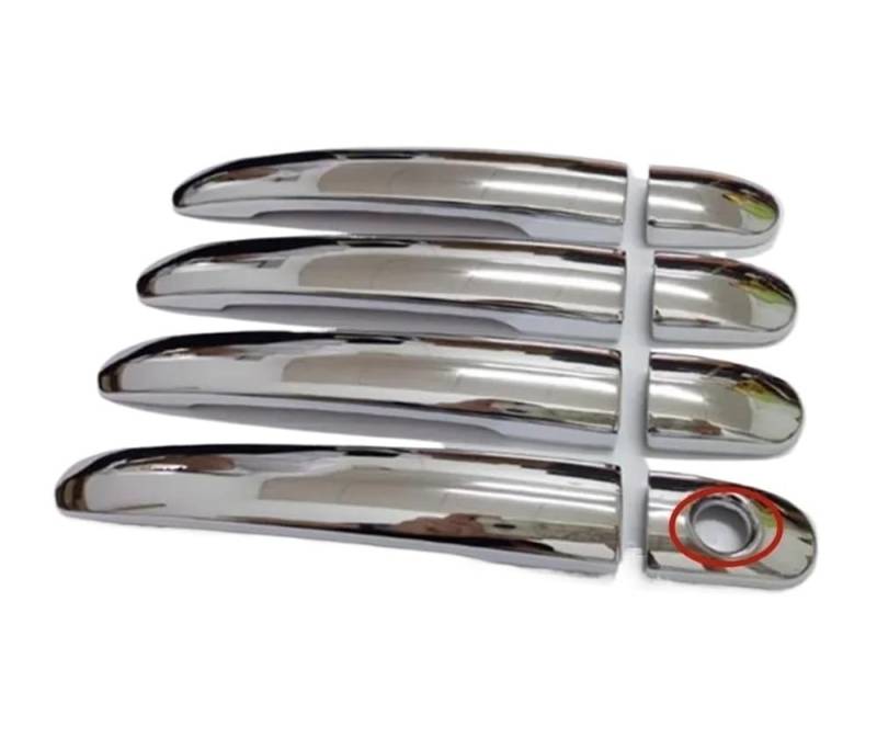 Vorderer Linker Außengriff Für Optra Für Lacetti 2005-2016 Auto Styling Chrome Außentürgriff Abdeckung Türgriff Bowl Trim(Styles3) von HIIAW