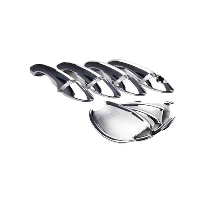 Vorderer Linker Außengriff Für Passat Chrom Außentürgriffe Abdeckungen Chrom Styling Autozubehör Aufkleber Auto Styling(Handle and Bowl) von HIIAW
