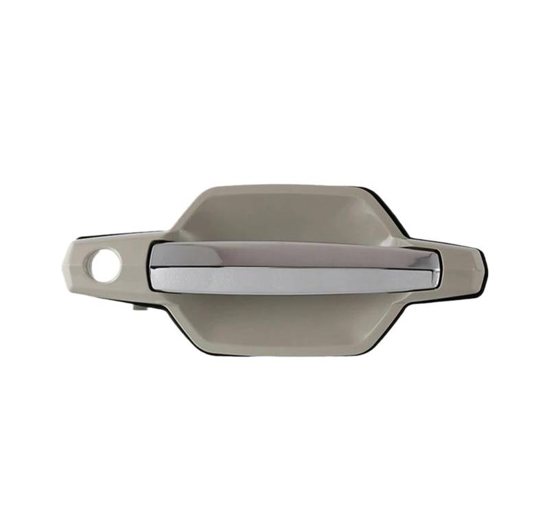 Vorderer Linker Außengriff Helle Beige Tür Außengriff Abdeckung Für Hyundai Für Terracan 2001-2006 Tür Außen Griff Fang Teile(Front Left) von HIIAW