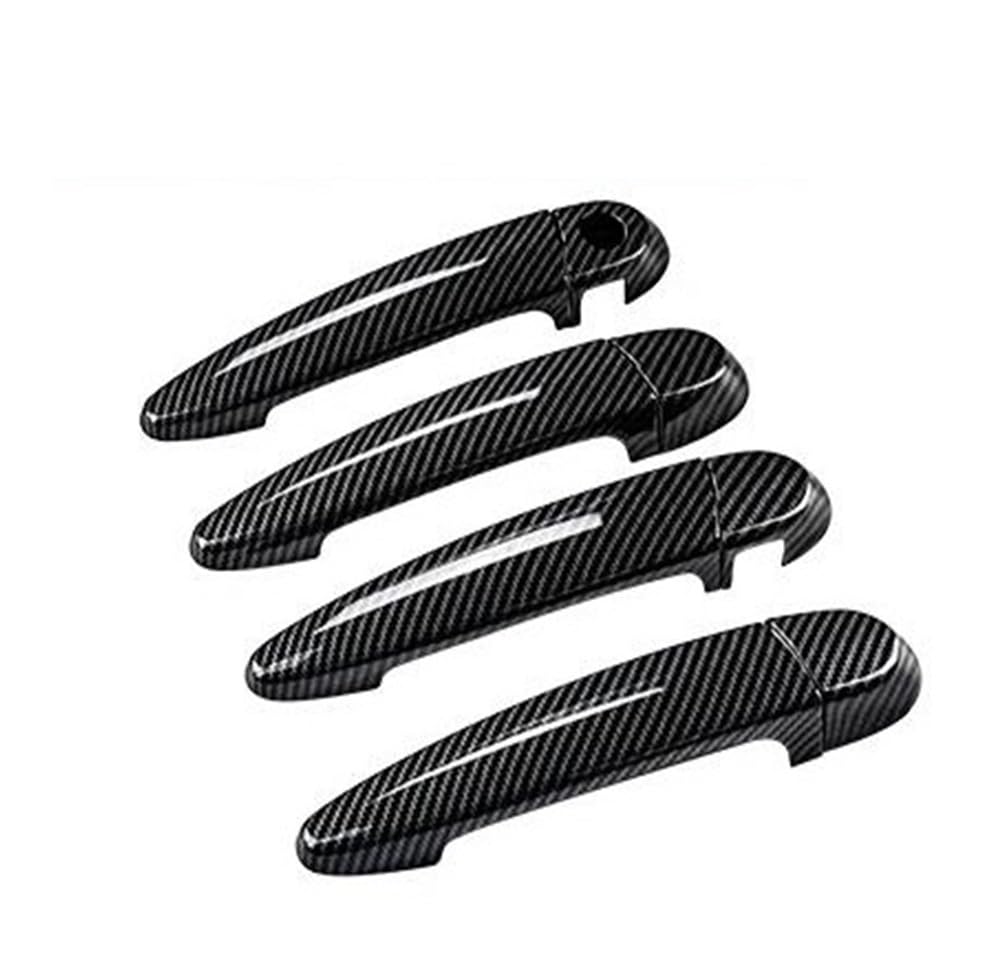 Vorderer Linker Außengriff LHD Carbon Faser Außentürgriff Abdeckung Zierleisten Für F30 F31 F32 F33 Für F34 F36 E70 E71 E84 F25 F26 F20 Zubehör(LHD styles1) von HIIAW
