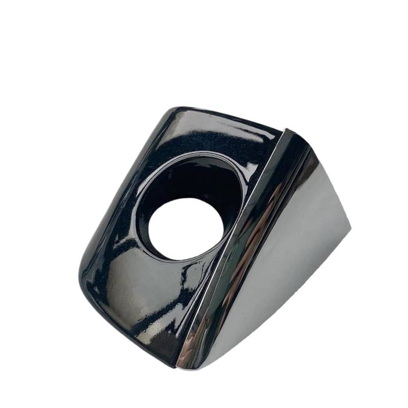 Vorderer Linker Außengriff Vorne Links Außen Chrom Türgriff Schloss Kappe Für A4 B8 Für Avant Plus Für A5 2016(Phantom Black) von HIIAW