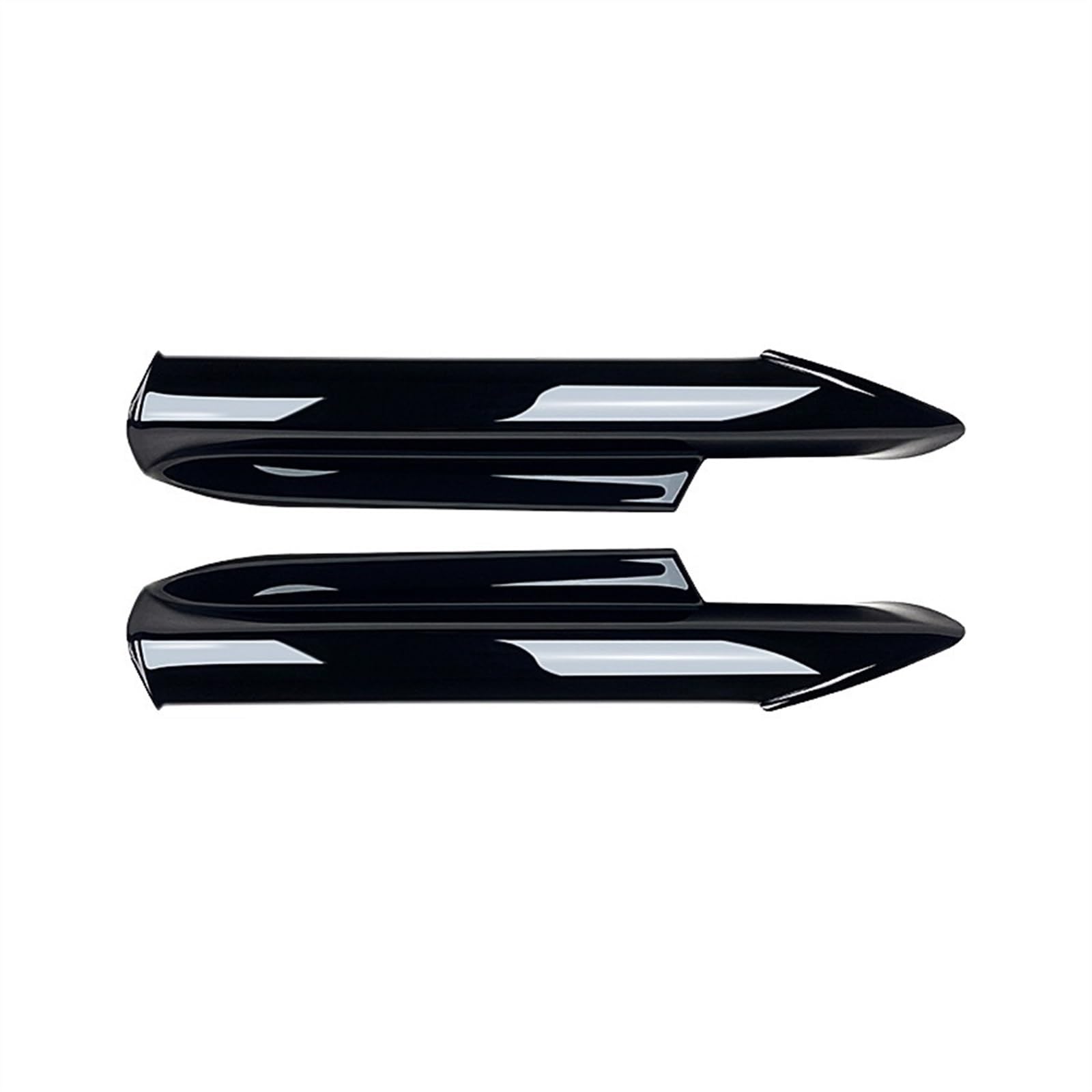 Heckschürze Spoilerlippe Diffusor Für B&MW 3er E90 E91 Für M-Tech 2005–2007 2008 Auto Front Stoßstange Splitter Lip Diffusor Spoiler Schutz Abdeckung Schutz Deflektor Lippen (Color : Gloss Black Spli von HIJAN