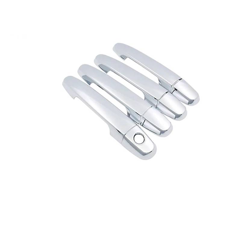 HILLAR Auto Außentürgriffe Für Citroen C1 MK2 2014~2022 Auto Nachahmung Kohlefasergriffe Türgriffe Autotürgriffabdeckung Außentürgriff Auto(Handle 1 Keyhole A) von HILLAR