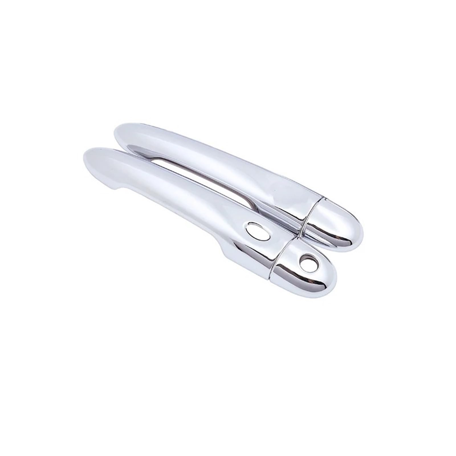 HILLAR Auto Außentürgriffe Für Clio IV MK4 2012~2019 Auto Aufkleber Fangen 2013 2014 2015 2016 Chrome Side Türgriff Abdeckung Trim Außentürgriff Auto(1 Keyhole 1 Button) von HILLAR