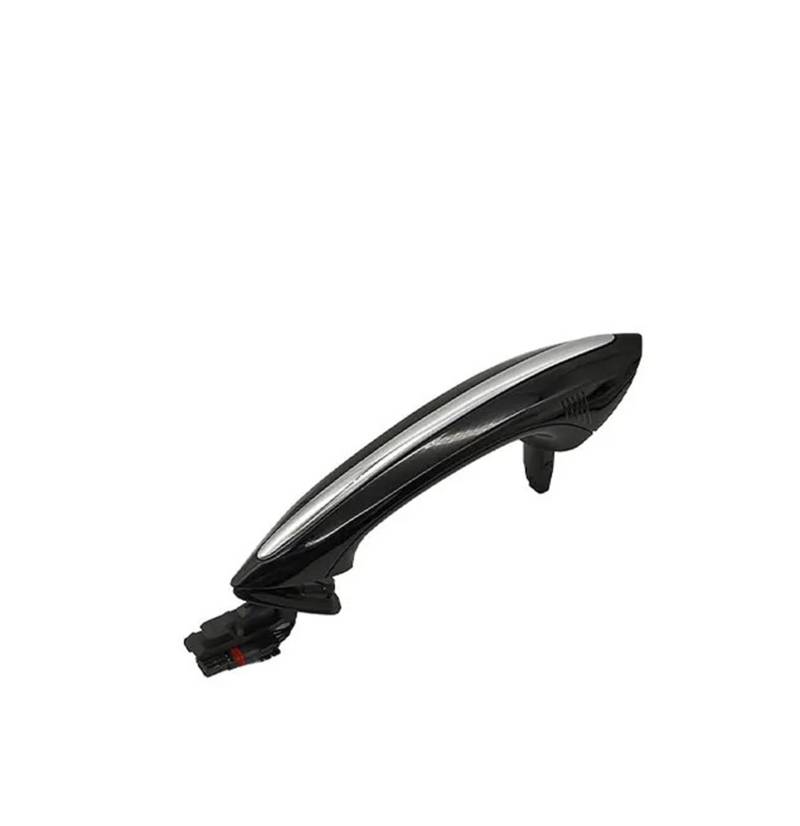 HILLAR Auto Außentürgriffe Für F10 F06 F07 F02 5 6 7 Serie 520 528 535 GT 630 740 750i Auto Außentür Griff Zugang Keyless Go Tür Griff Außentürgriff Auto(Black Right Front) von HILLAR
