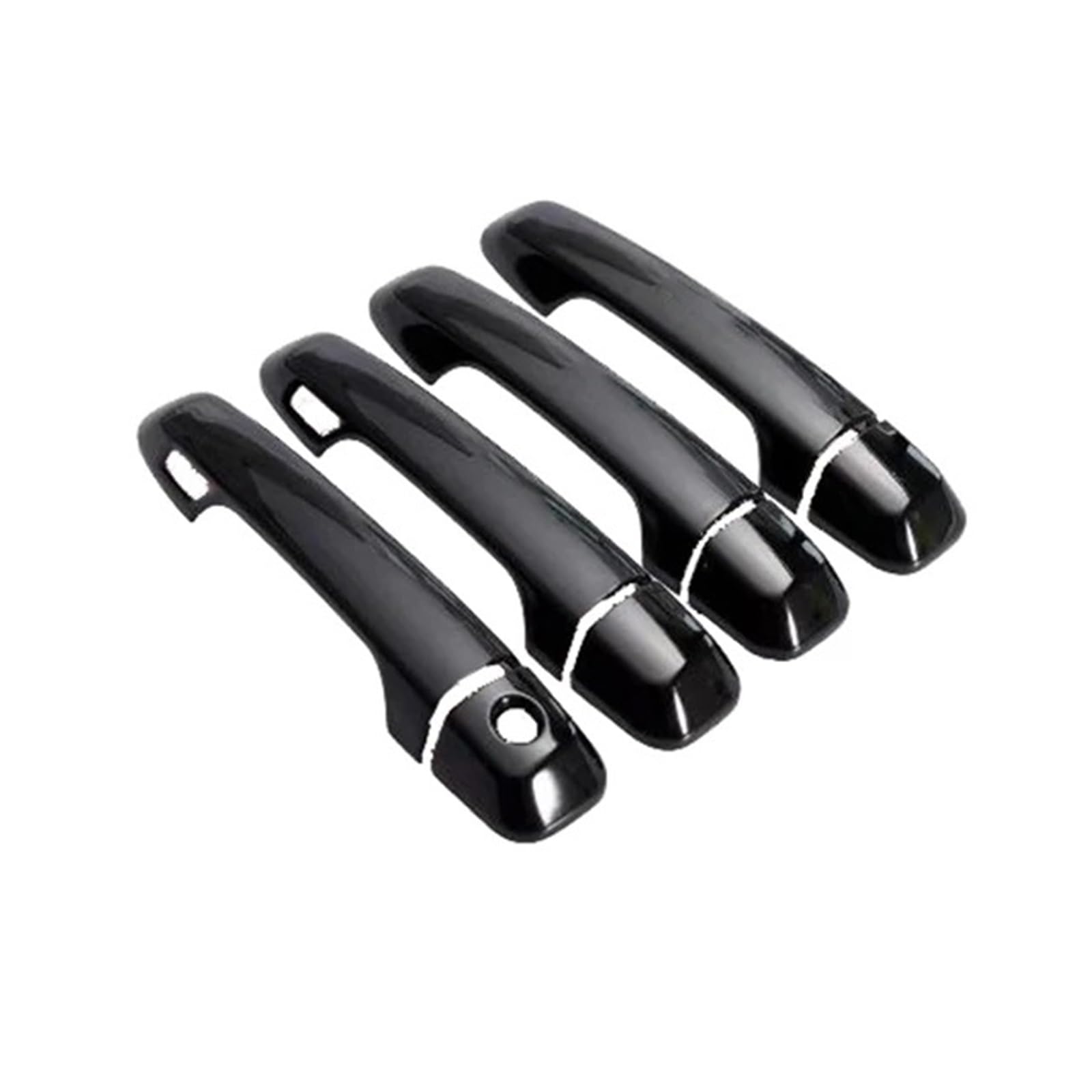 HILLAR Auto Außentürgriffe Für Lexus GX460 J150 LC150 2010~2022 Auto Türgriff Abdeckungen Außen Scratch Schutz Decor Rostfrei Außentürgriff Auto(4Handle 2 Buttons B) von HILLAR