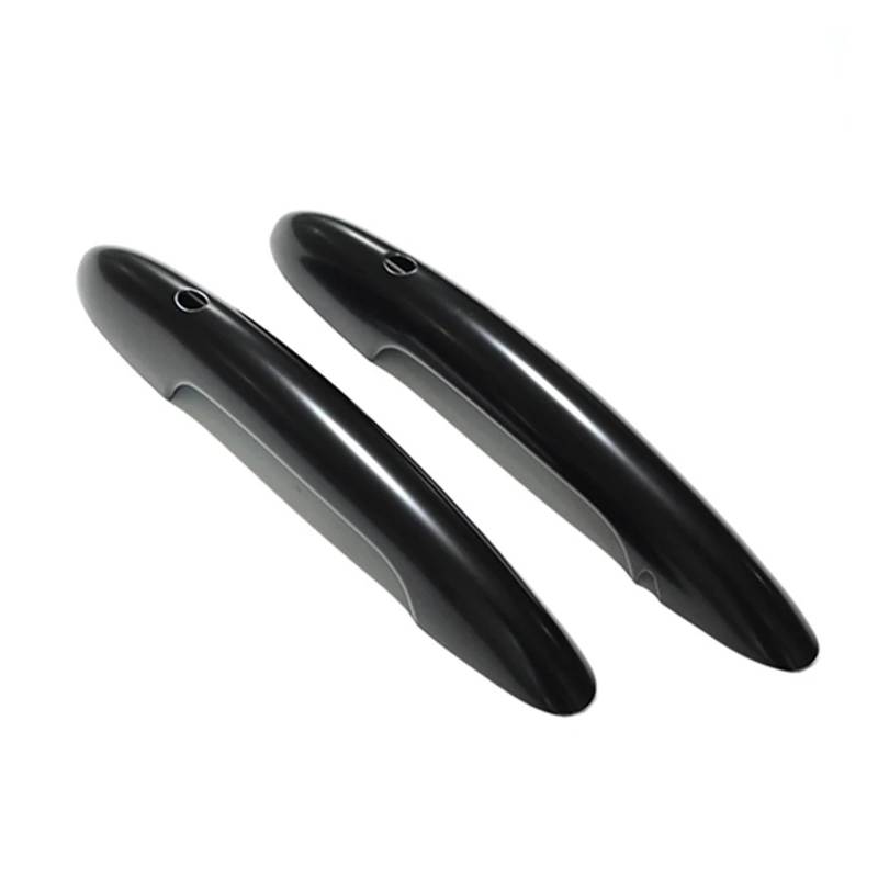HILLAR Auto Außentürgriffe Für MINI Für Cooper S Für JCW F56 F57 Auto-Styling Außenteile Auto Türgriff Abdeckung Aufkleber Trim Außentürgriff Auto(Style a,with Hole and Light) von HILLAR
