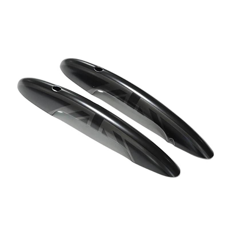 HILLAR Auto Außentürgriffe Für MINI Für Cooper S Für JCW F56 F57 Auto-Styling Außenteile Die Black Flag Türgriffabdeckung Aufkleber Trim Außentürgriff Auto(D,with Hole and Light) von HILLAR