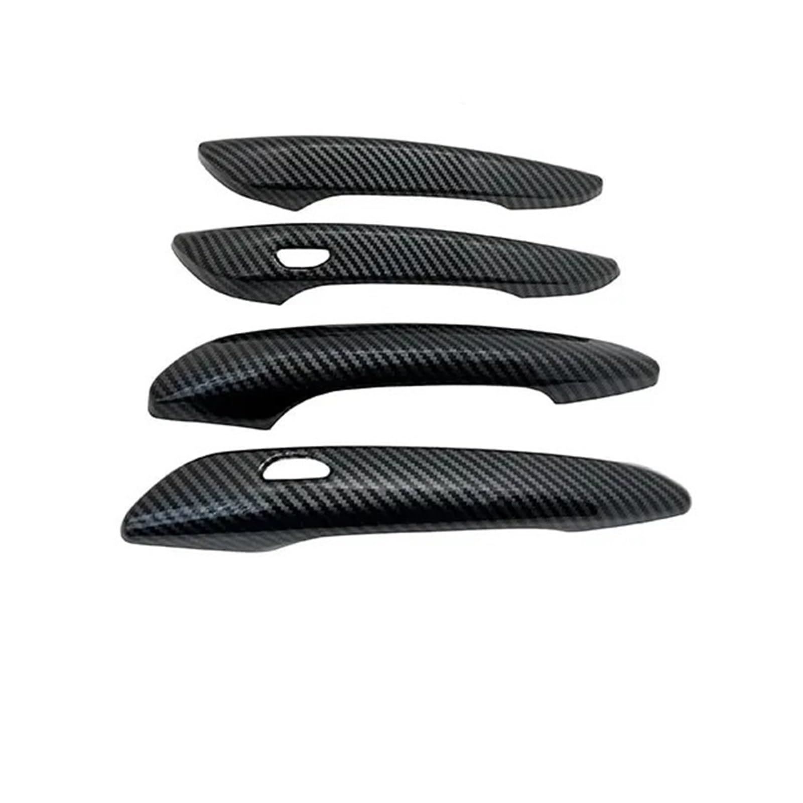 HILLAR Auto Außentürgriffe Für Mazda CX-30 DM CX30 2019-2024 2020 2021 Auto Türgriff Abdeckung Carbon Faser Chrom Außentürgriff Auto(Carbon Fiber) von HILLAR