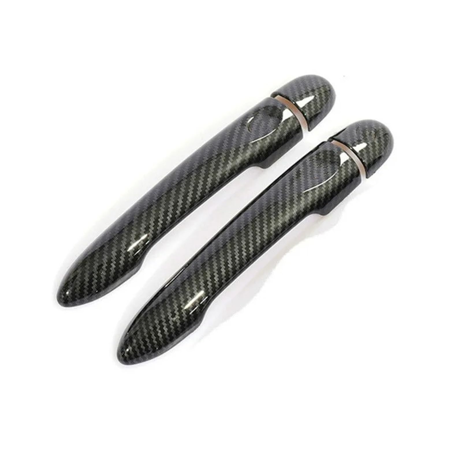 HILLAR Auto Außentürgriffe Für Megane 3 MK3 Für III 2008 2009 2010 2011 2012 2013 2014 2016 Carbon Fiber Auto Türgriff Abdeckung Trim Außentürgriff Auto(2Dr no Key no Button) von HILLAR