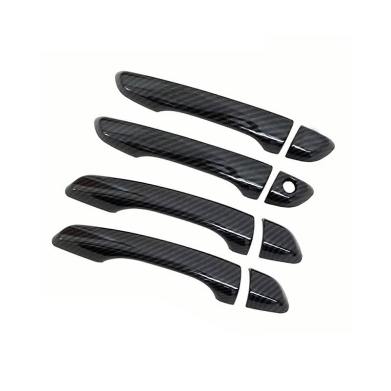 HILLAR Auto Außentürgriffe Für Peugeot 3008 P84 MK2 2017~2023 Auto Türgriffe Abdeckungen Außen Scratch Schutz Decor Außentürgriff Auto(Handle 1 Keyhole C) von HILLAR