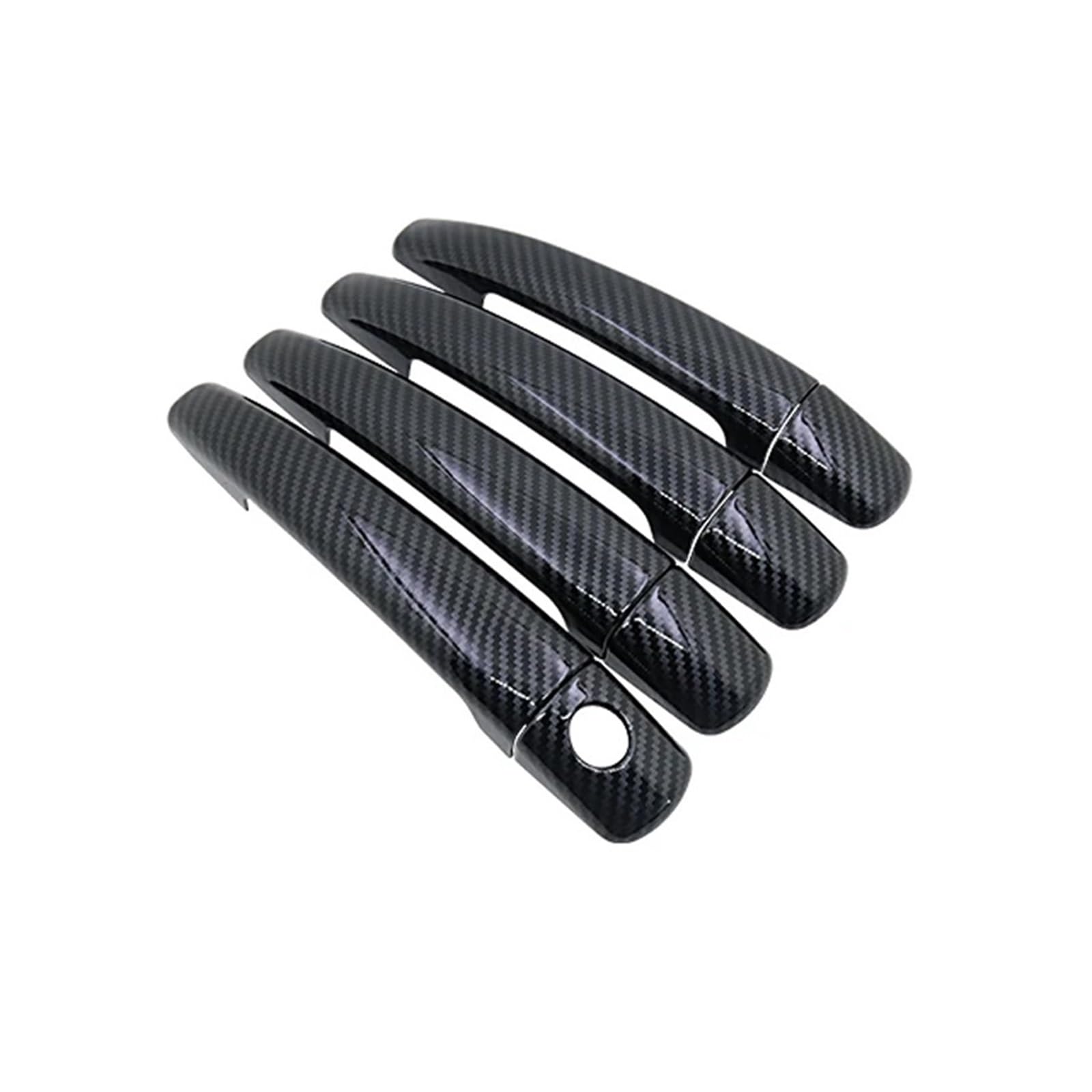 HILLAR Auto Außentürgriffe Für Peugeot 301 2012~2024 Auto Türgriffe Abdeckungen Außen Scratch Schutz Decor Außentürgriff Auto(Handle 1 Keyhole E) von HILLAR